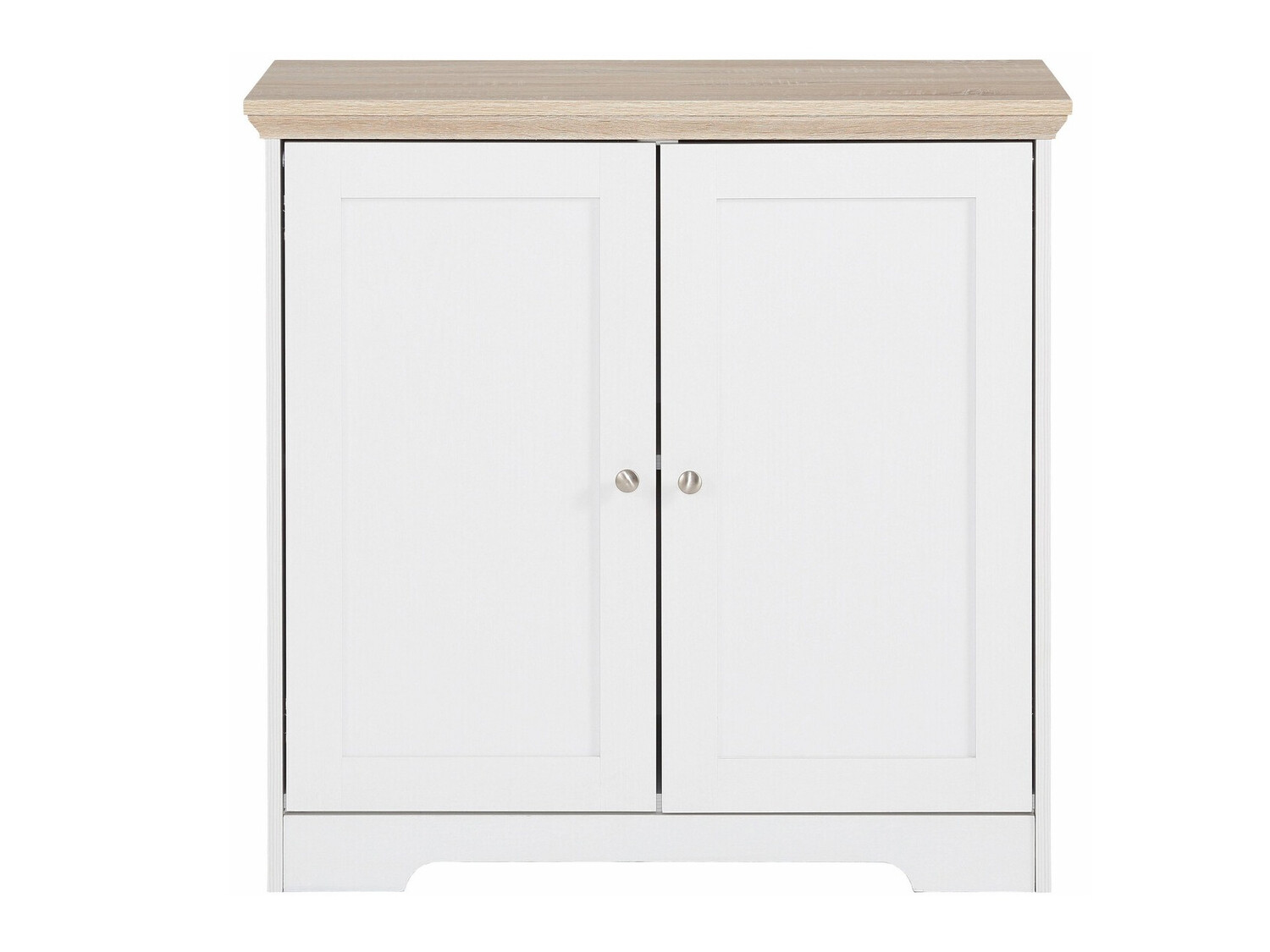 Skapis Odemela 102 (Balts + Gaišs ozols)