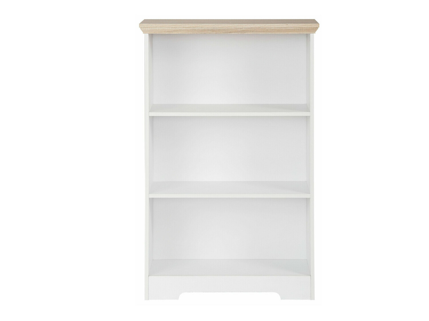 Стеллаж Odemela 100 (Белый + Светлый дуб)