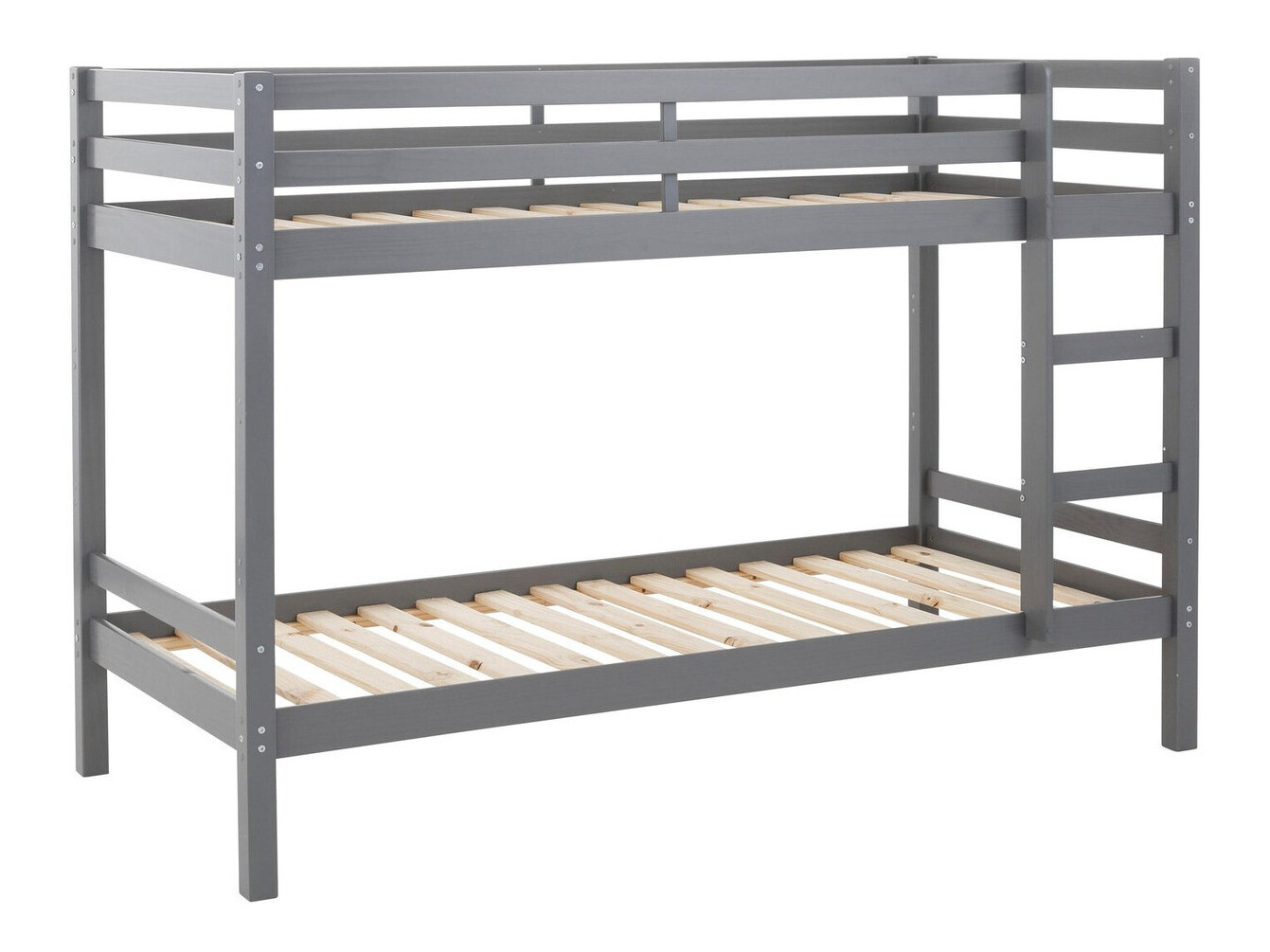 Divstāvu gulta Ruvfiva 100 (Pelēks)