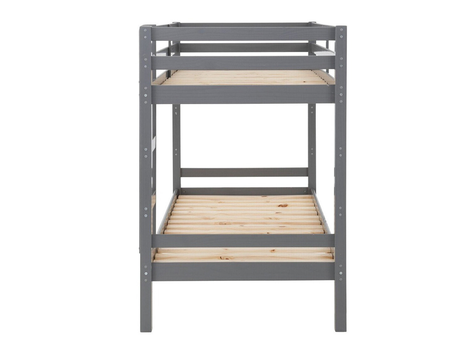 Divstāvu gulta Ruvfiva 100 (Pelēks)