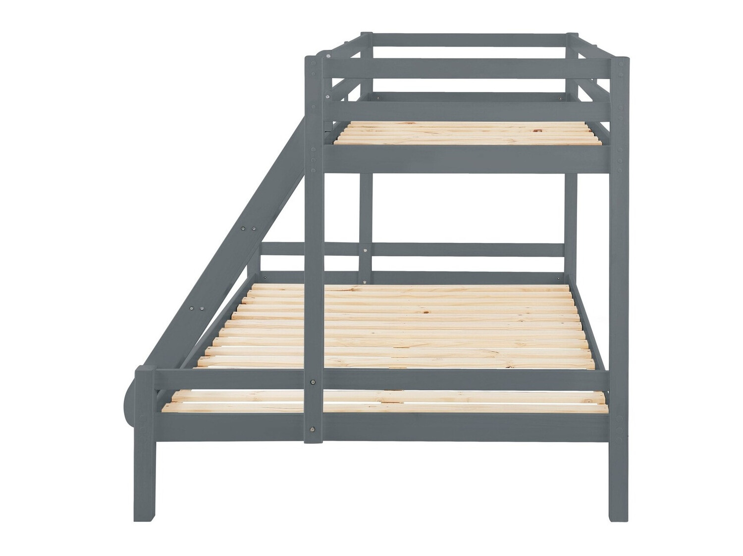 Divstāvu gulta Ruvfiva 103 (Pelēks)