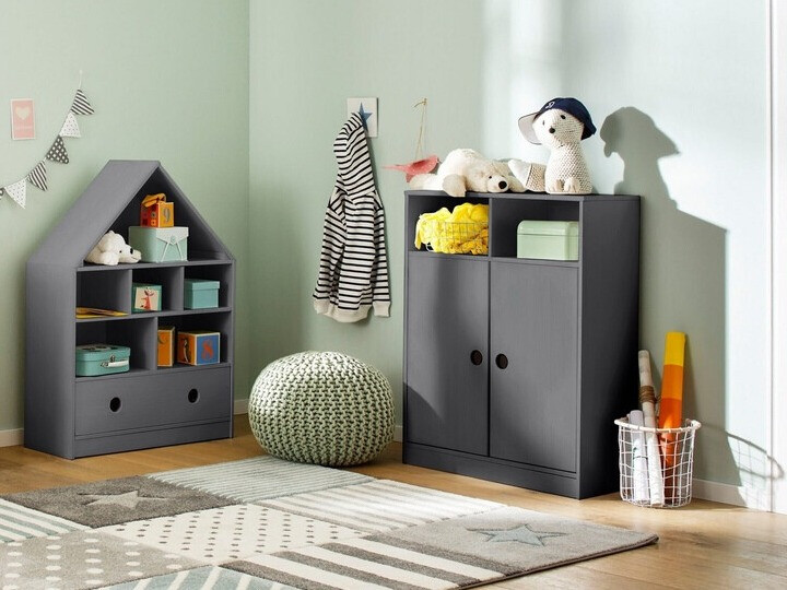 Skapis Ruvfiva 116 (Pelēks)