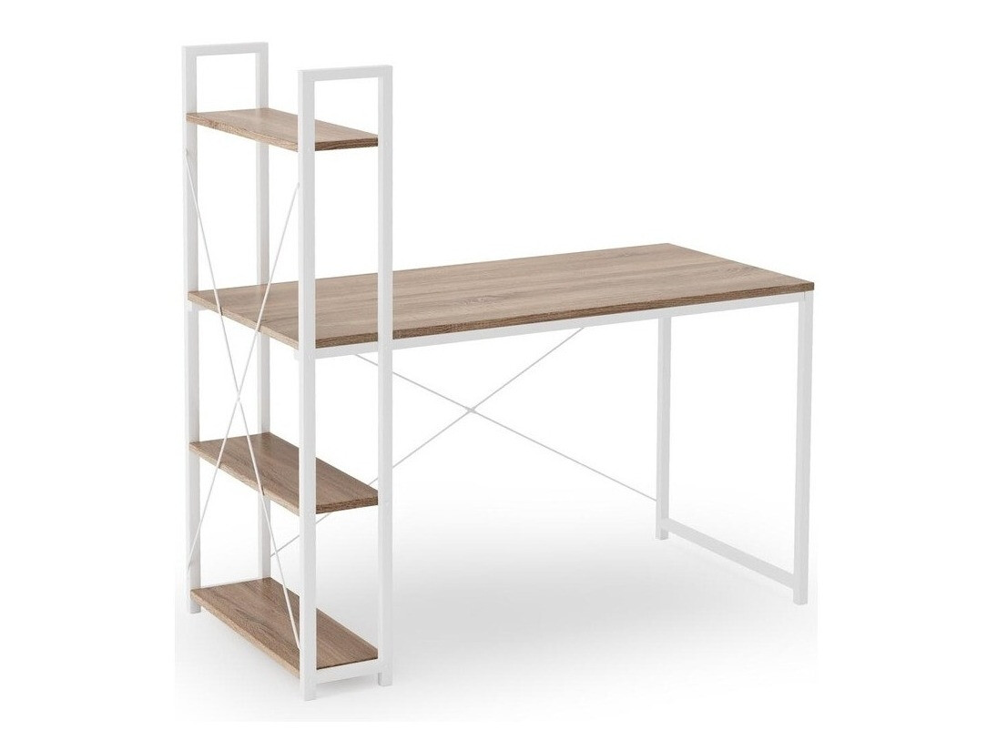 Письменный cтол Houston 1888 (Сонома Дуб + Белый)