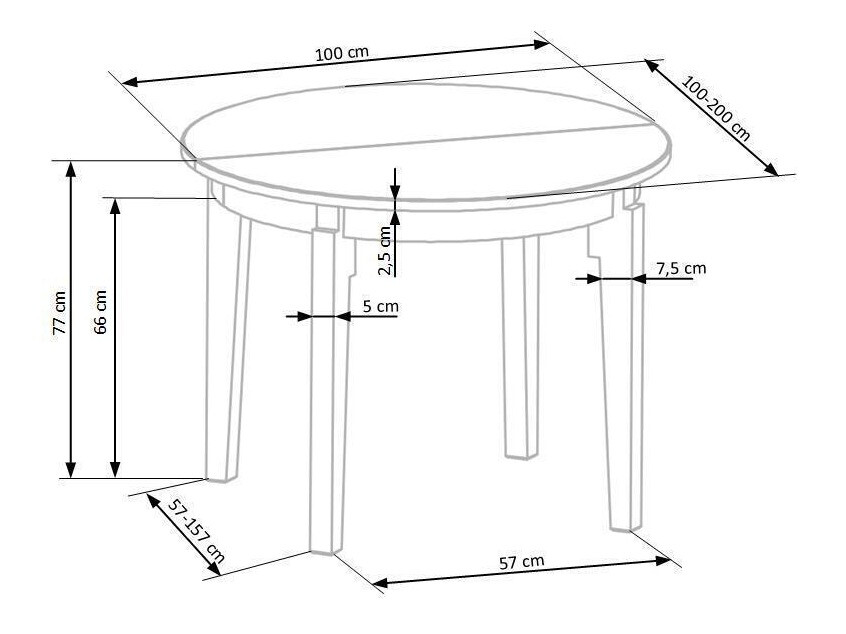 Ēdamistabas komplekts Houston 787