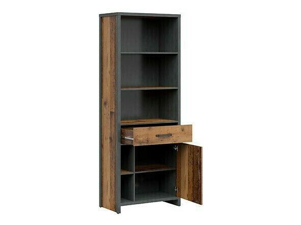 Mājas biroja komplekts Belsera 115 (Brūns + Matera pelēks)