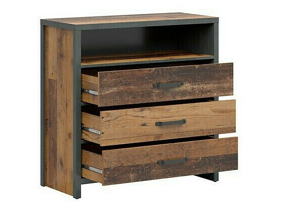 Mēbeļu komplekts Belsera 113 (Brūns + Matera pelēks)