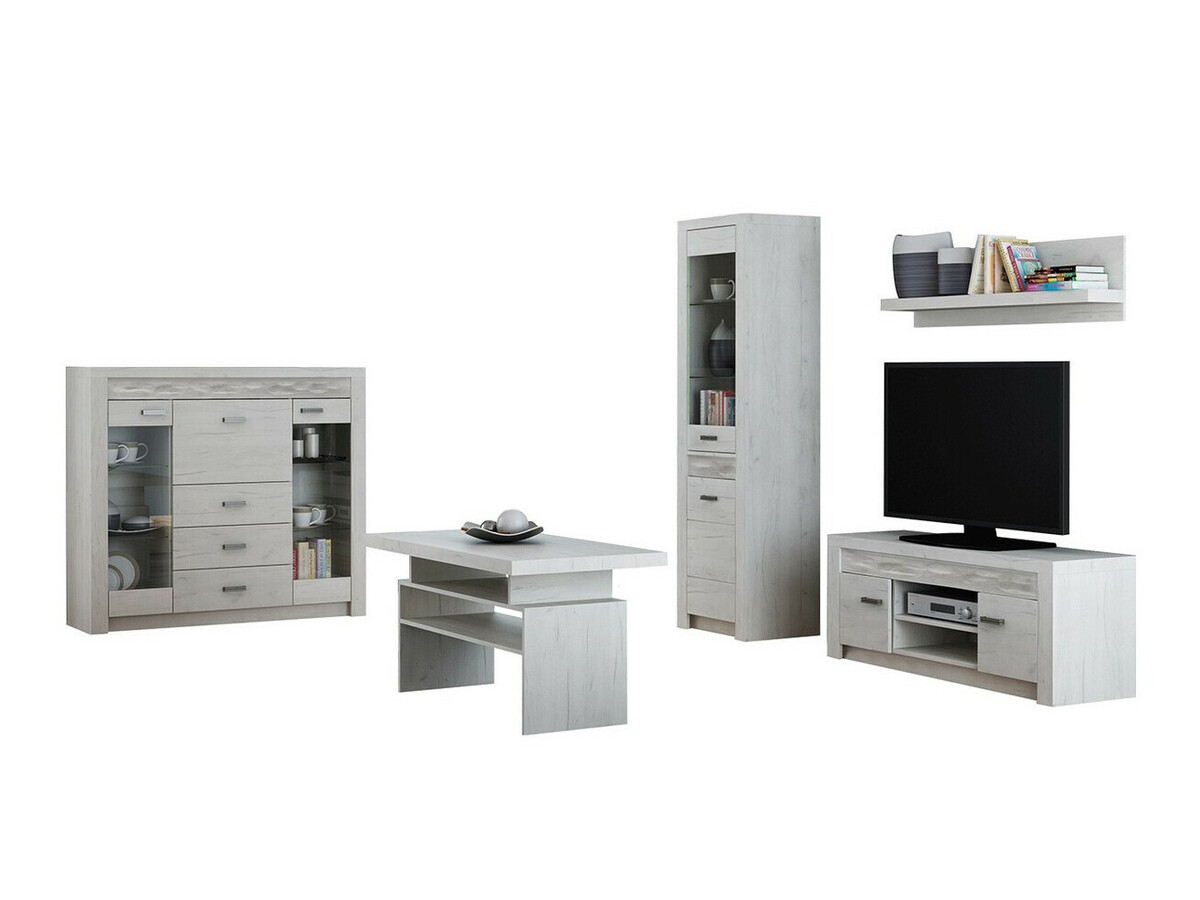 Набор для гостиной Serfeno 122 (Крафт белый)