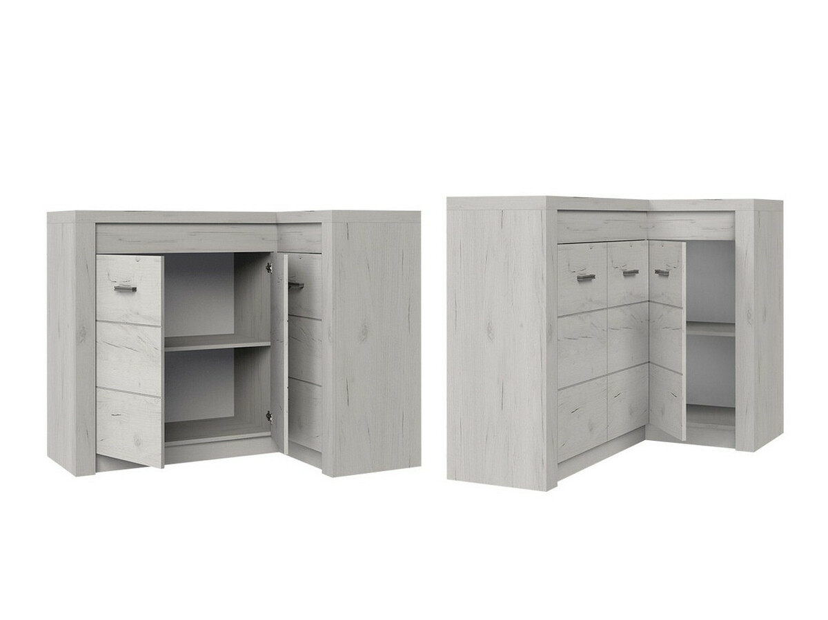 Viesistabas komplekts Serfeno 121 (Tumši pelni)