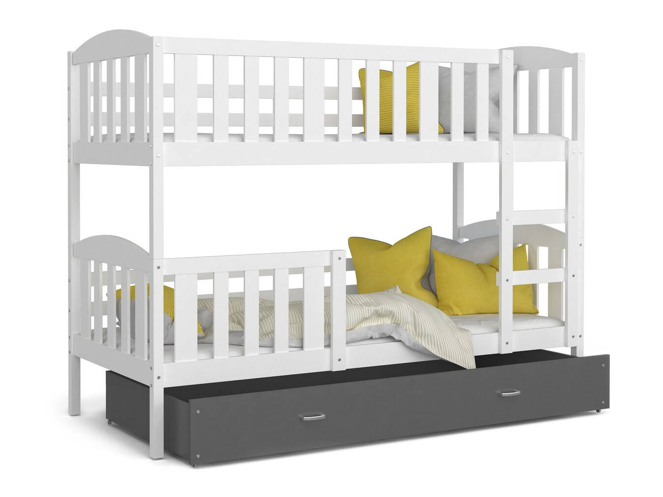 Двухъярусная кровать Aurora 104 (Белый)