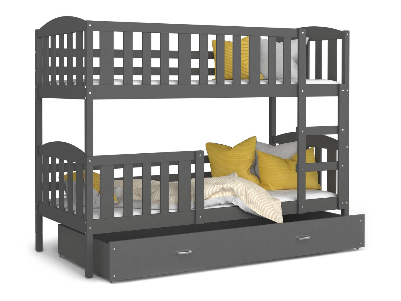 Двухъярусная кровать Aurora 107 (Серый)