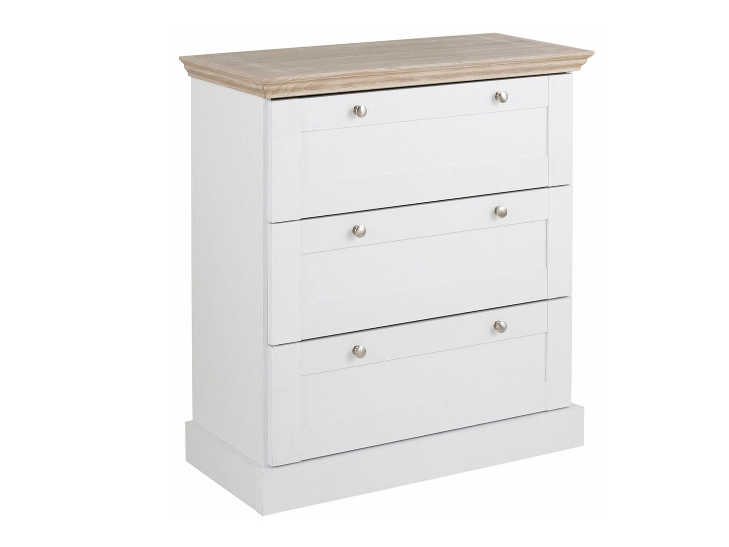 Kumode Lirveri 110 (Balts + Gaišs ozols)