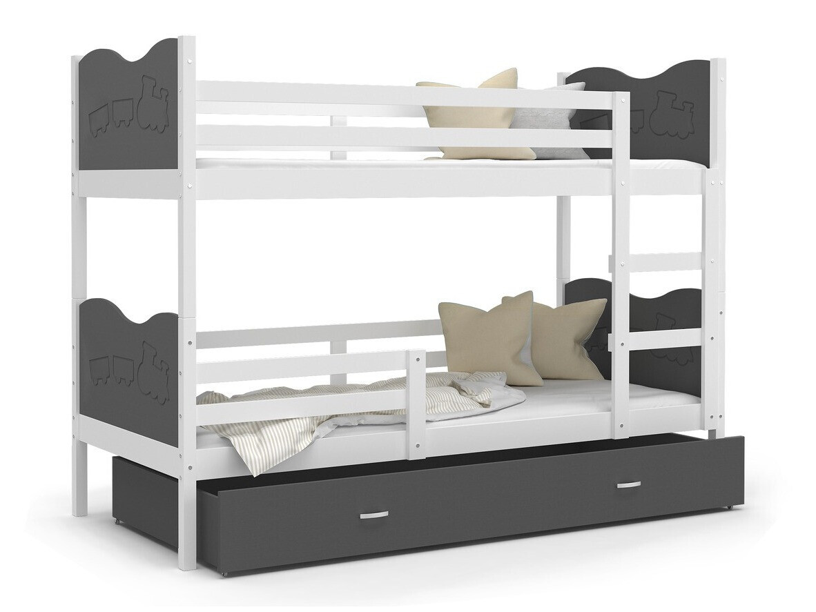 Двухъярусная кровать Aurora 112 (Белый)