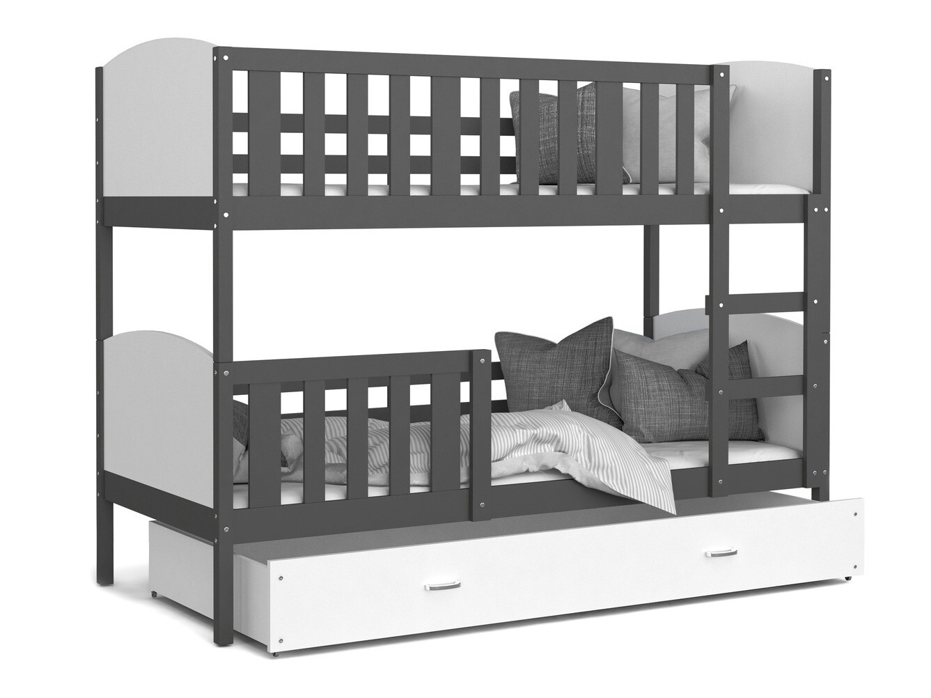 Двухъярусная кровать Aurora 113 (Серый)