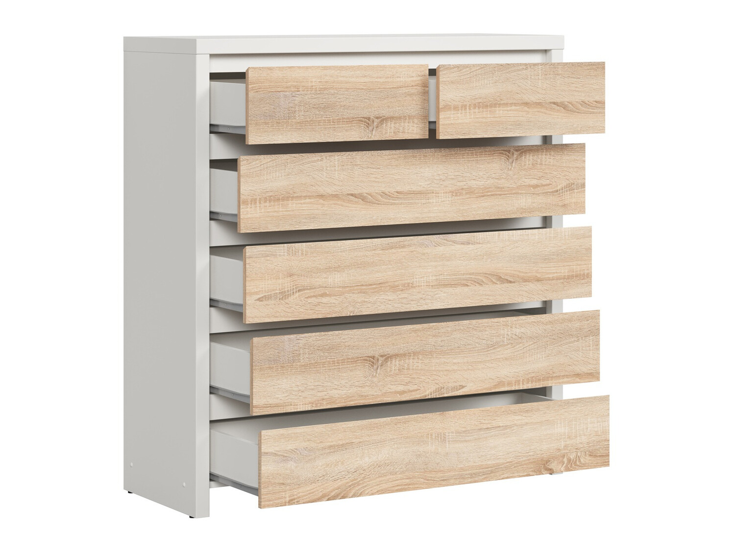 Kumode Nolroma 126 (Balts + Sonomas ozols)