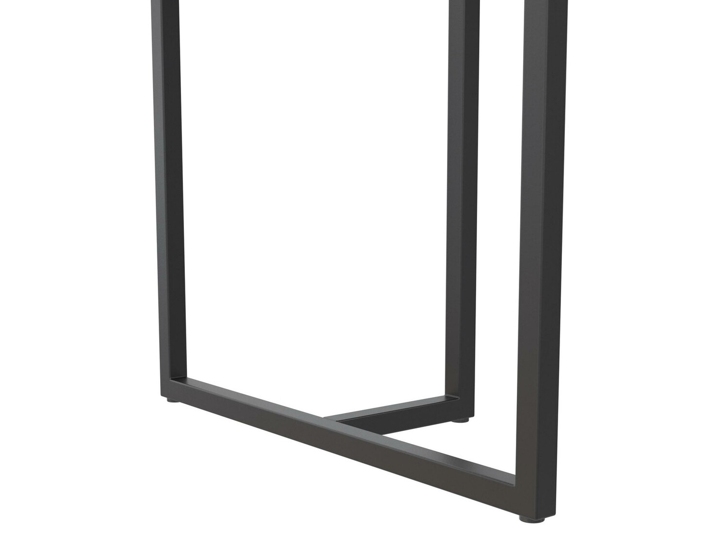 Cтол CosmoLiving by Cosmopolitan 122 (Чёрный + Черный мрамор)