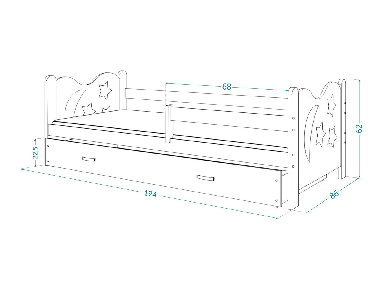 Gulta Aurora 124 (Pelēks)