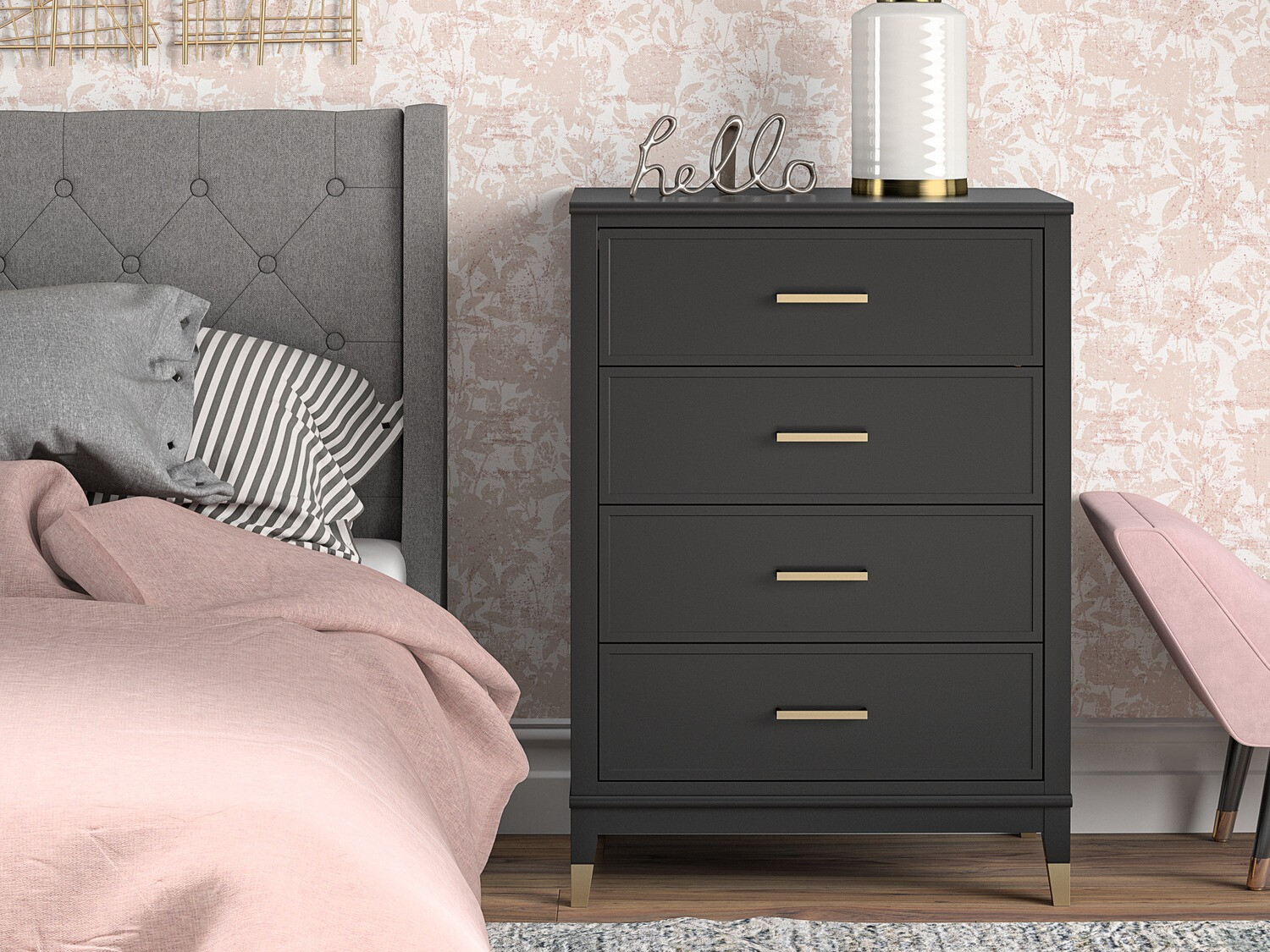 Kumode CosmoLiving by Cosmopolitan Belromu 101 (Melns)