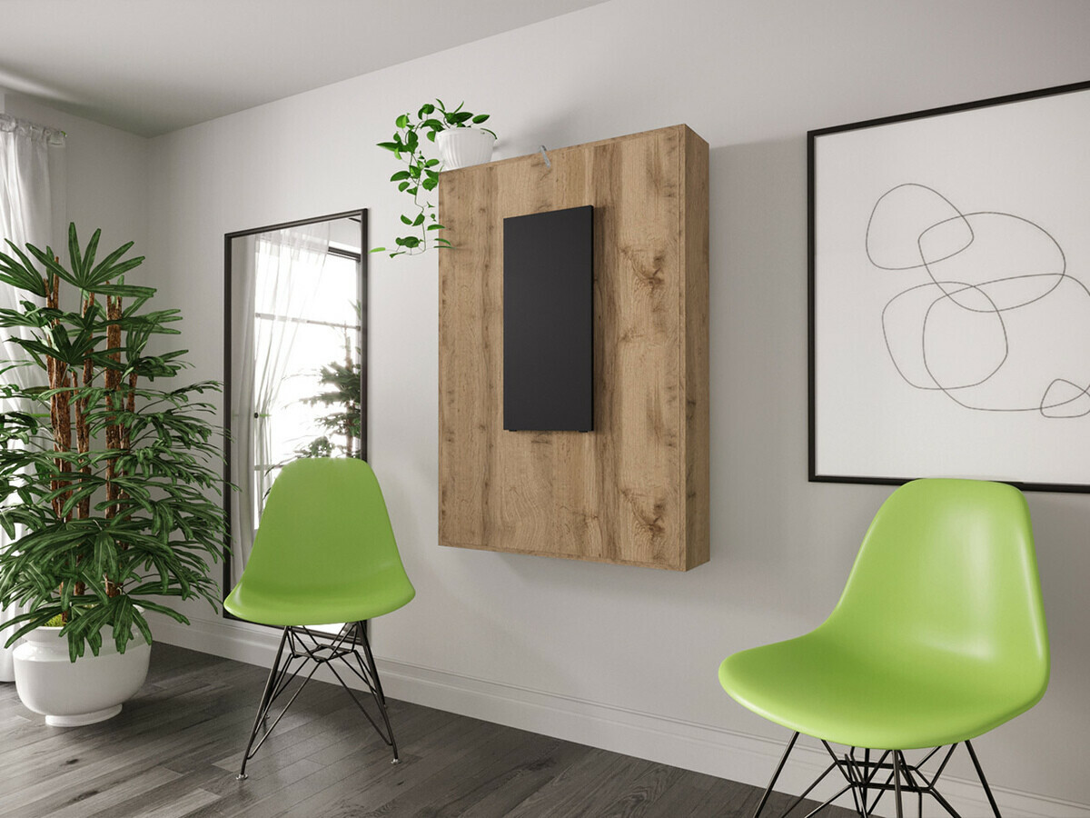 Salokāms galds Hartford 428 (Melns + Votan ozols)