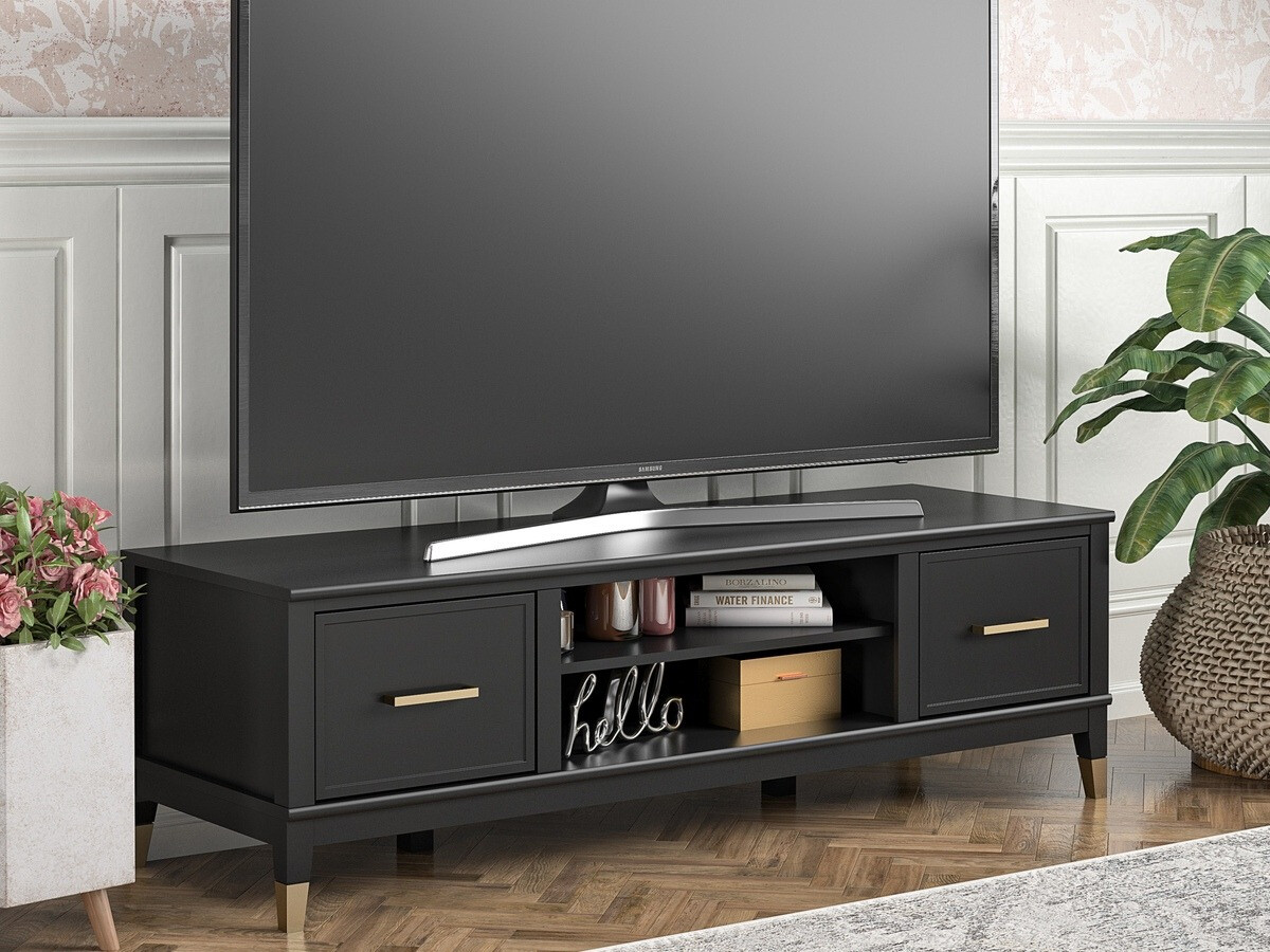 TV galds CosmoLiving by Cosmopolitan Belromu 103 (Melns)