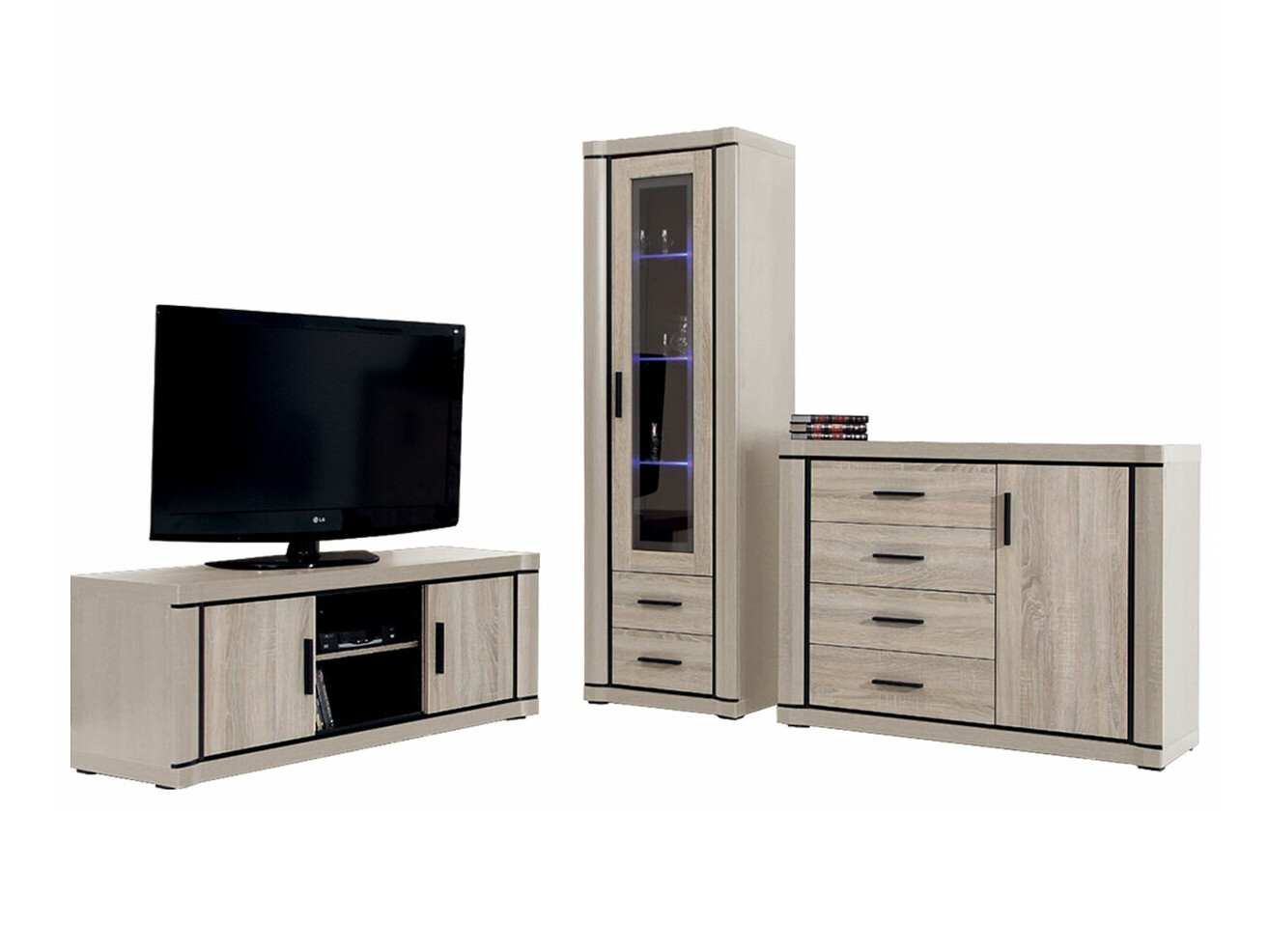 Viesistabas komplekts Lorelie 122 (Sonomas ozols)