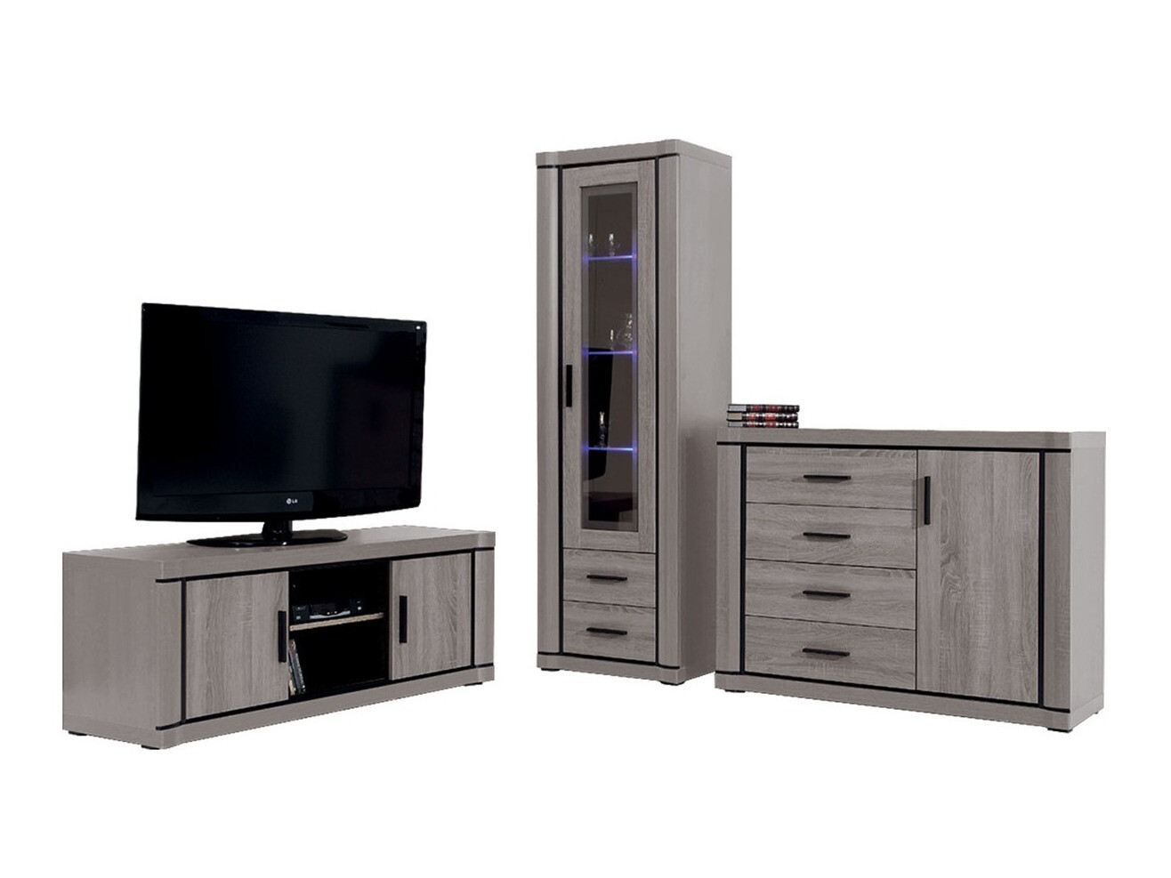 Viesistabas komplekts Lorelie 122 (Trifele ozols)