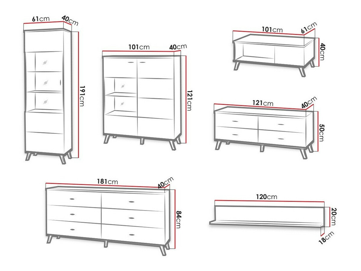 Viesistabas komplekts Talsere 111
