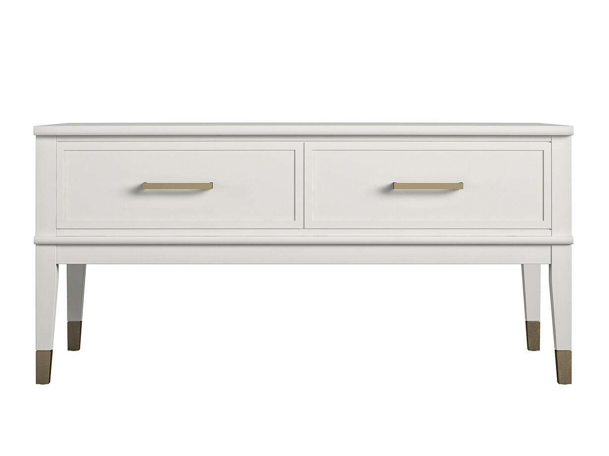 Žurnālu galdiņš transformeris CosmoLiving by Cosmopolitan Belromu 105 (Balts)