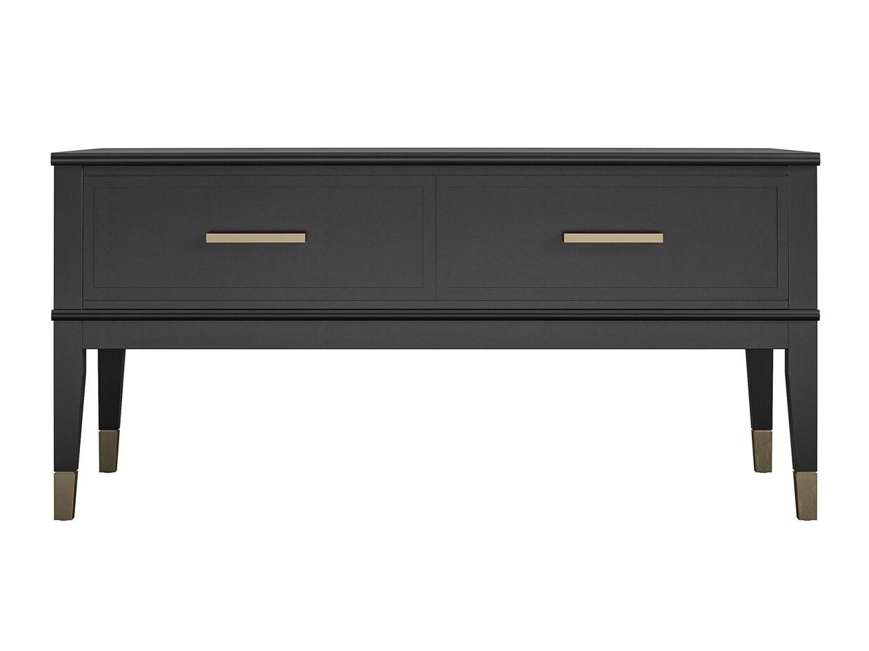 Žurnālu galdiņš transformeris CosmoLiving by Cosmopolitan Belromu 105 (Melns)