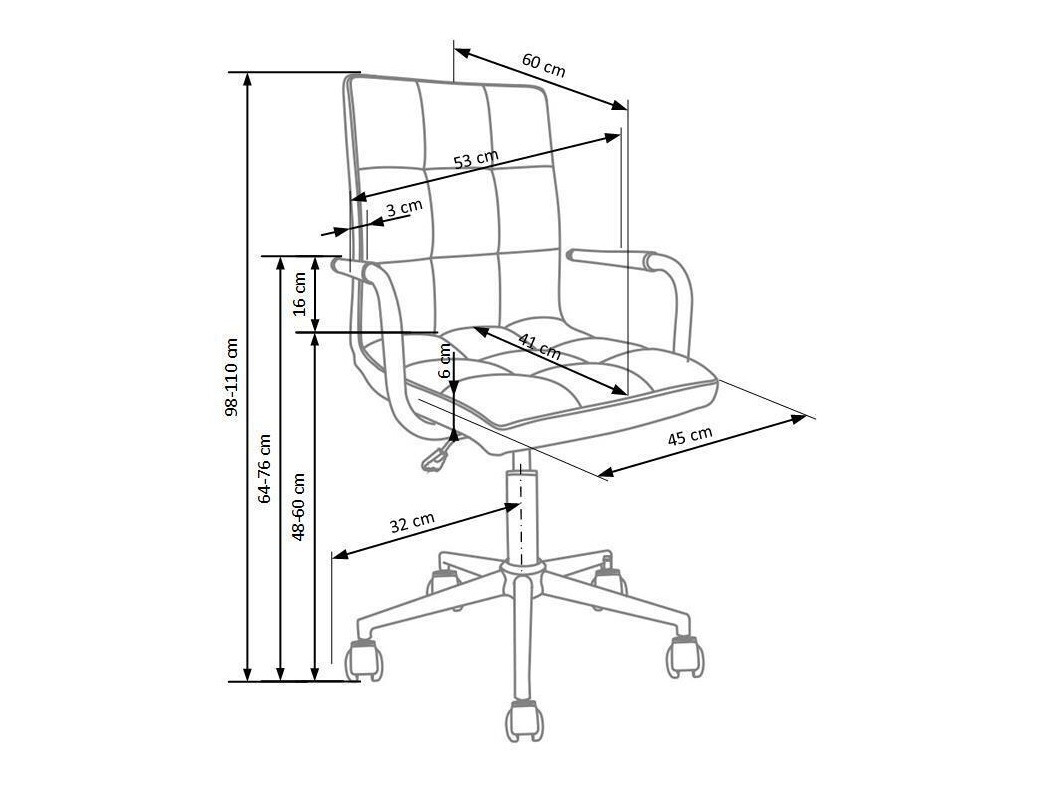 Bērnu krēsls Houston 565 (Tumši rozā)