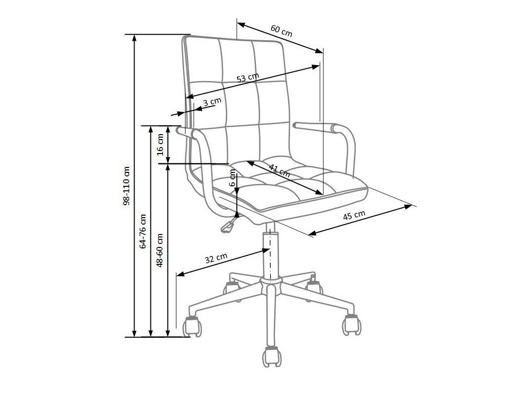 Детское кресло Houston 565 (Фиолетовый)