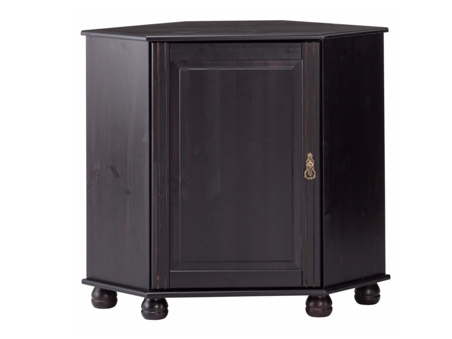 Stūra skapis Nolcore 105 (Tumši brūns)