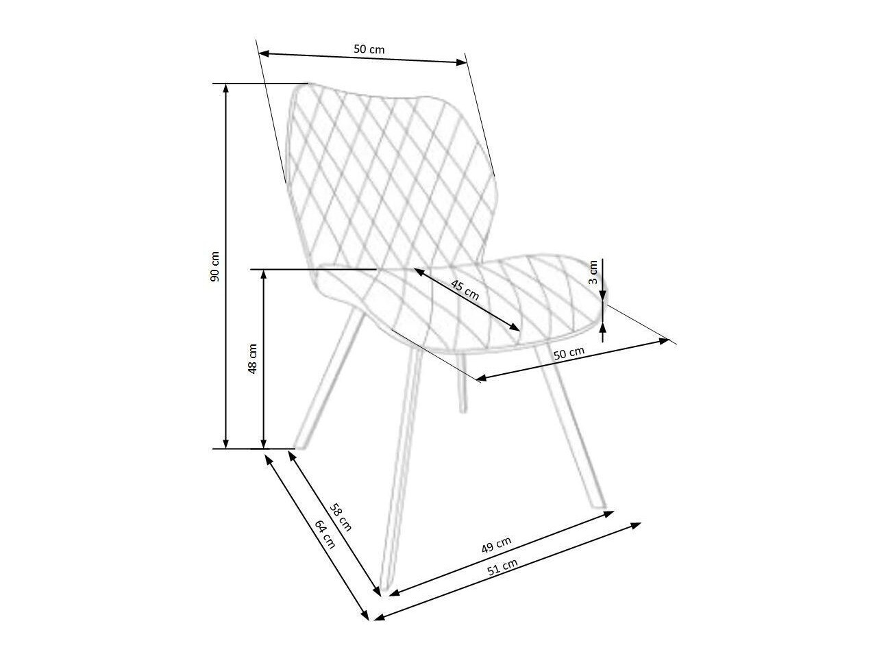 Krēsls Houston 626 (Dzeltens)