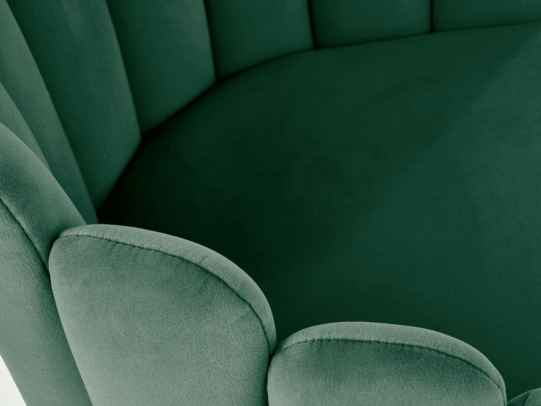 Krēsls Houston 976 (Tumši zaļš + Melns)