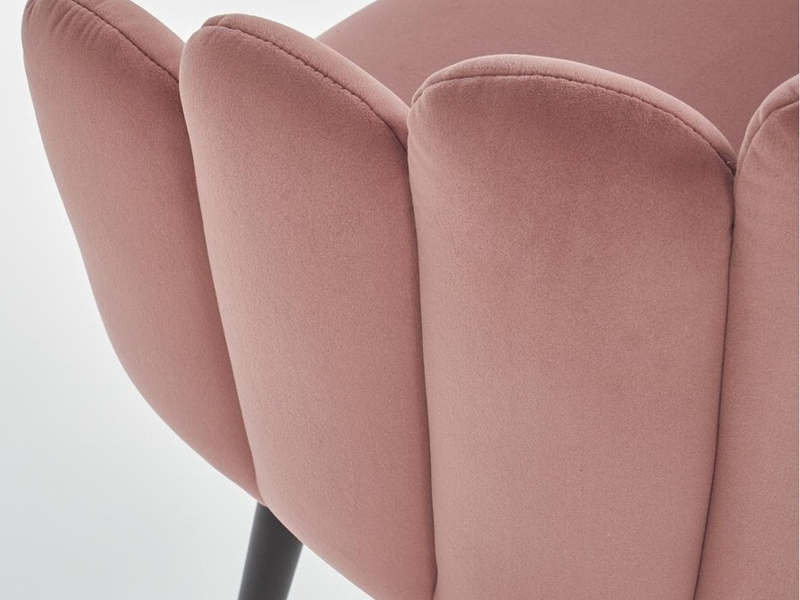 Стул Houston 976 (Розовый + Чёрный)