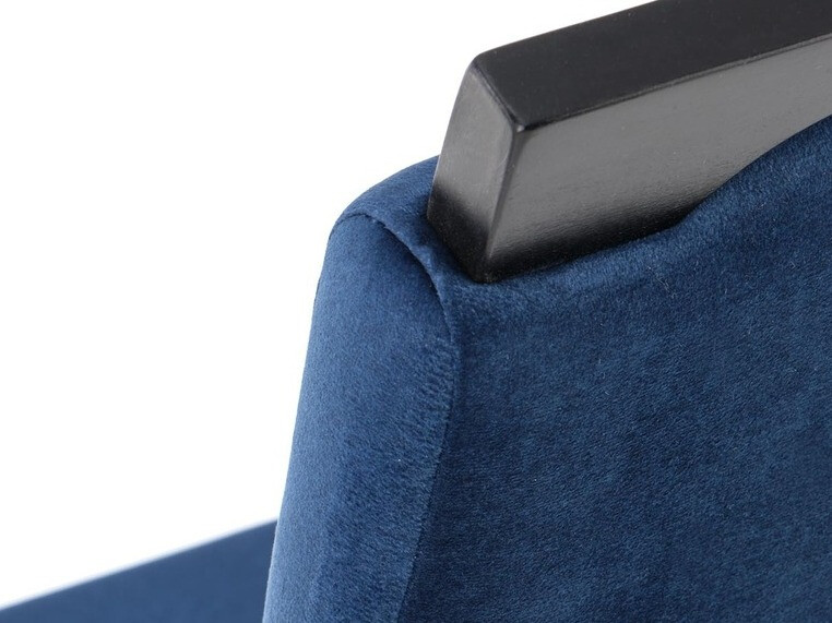 Стул Houston 1055 (Темно-синий + Чёрный)