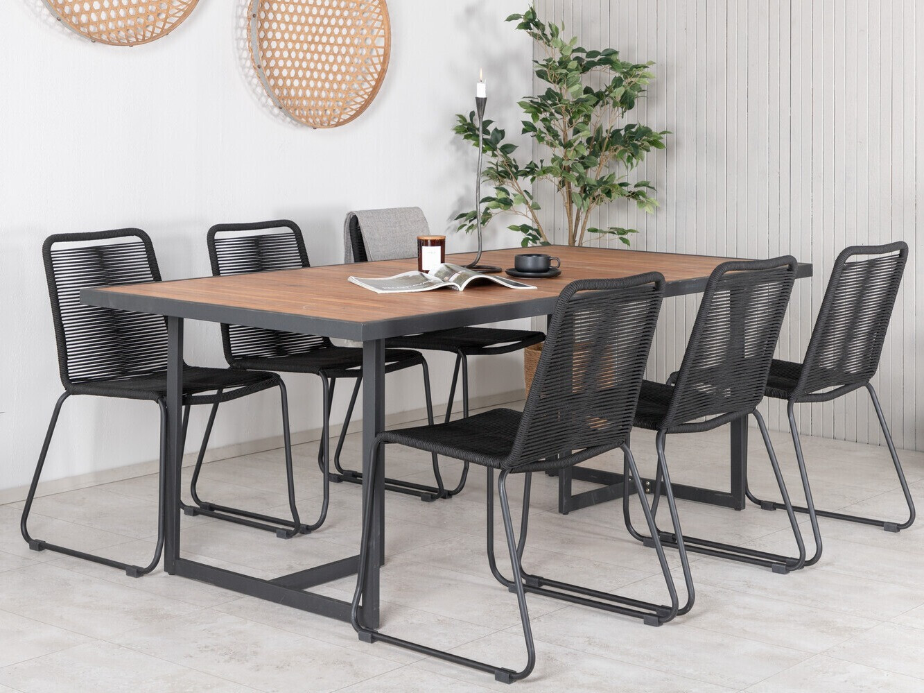 Galds un krēslu komplekts Dallas 2911