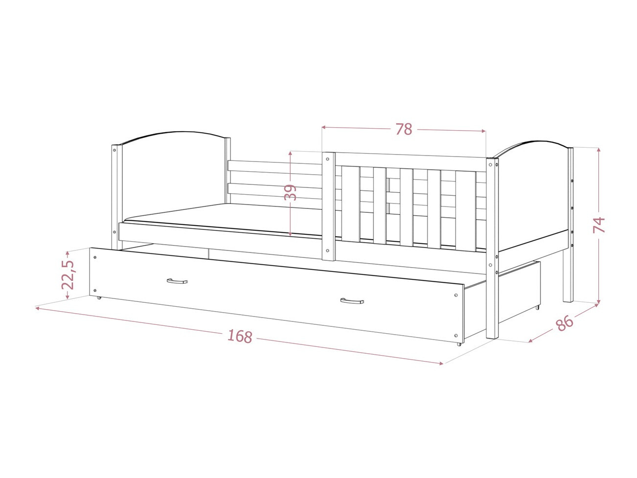 Gulta Aurora 131 (Pelēks)
