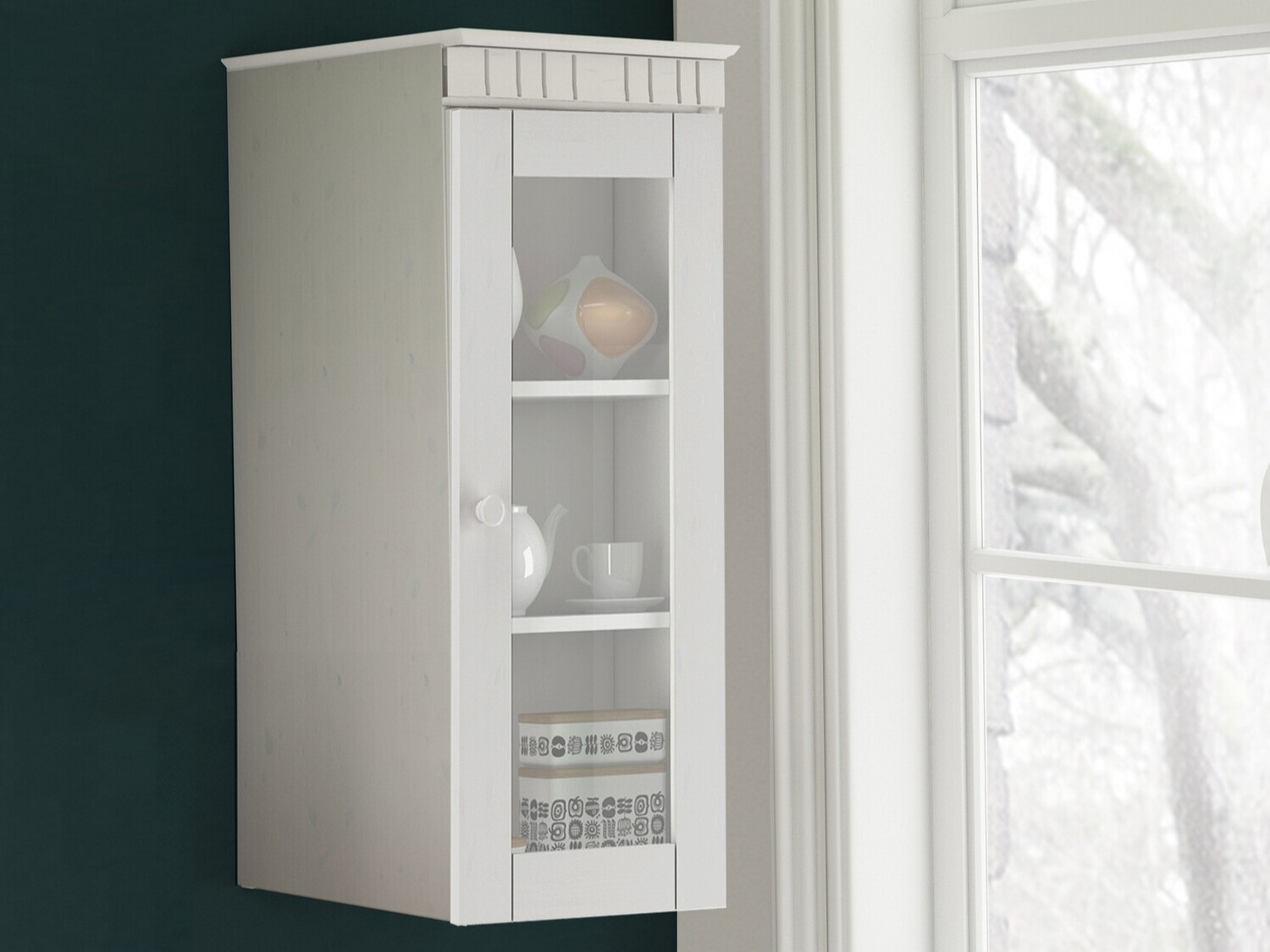 Piekarams plaukts Elbelba 104 (Balts)