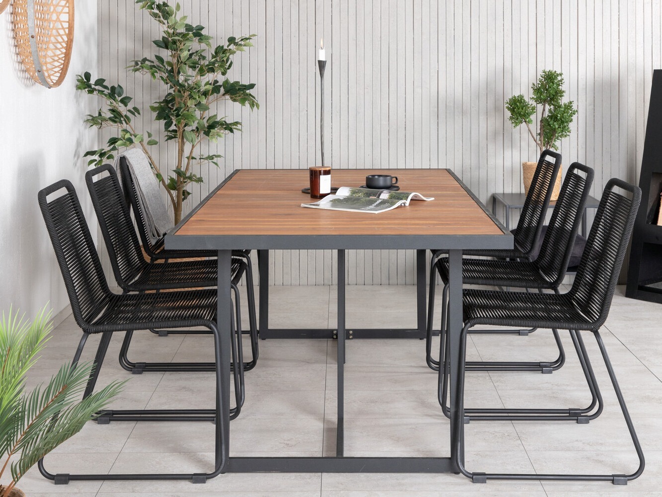 Стол и стулья Dallas 2911