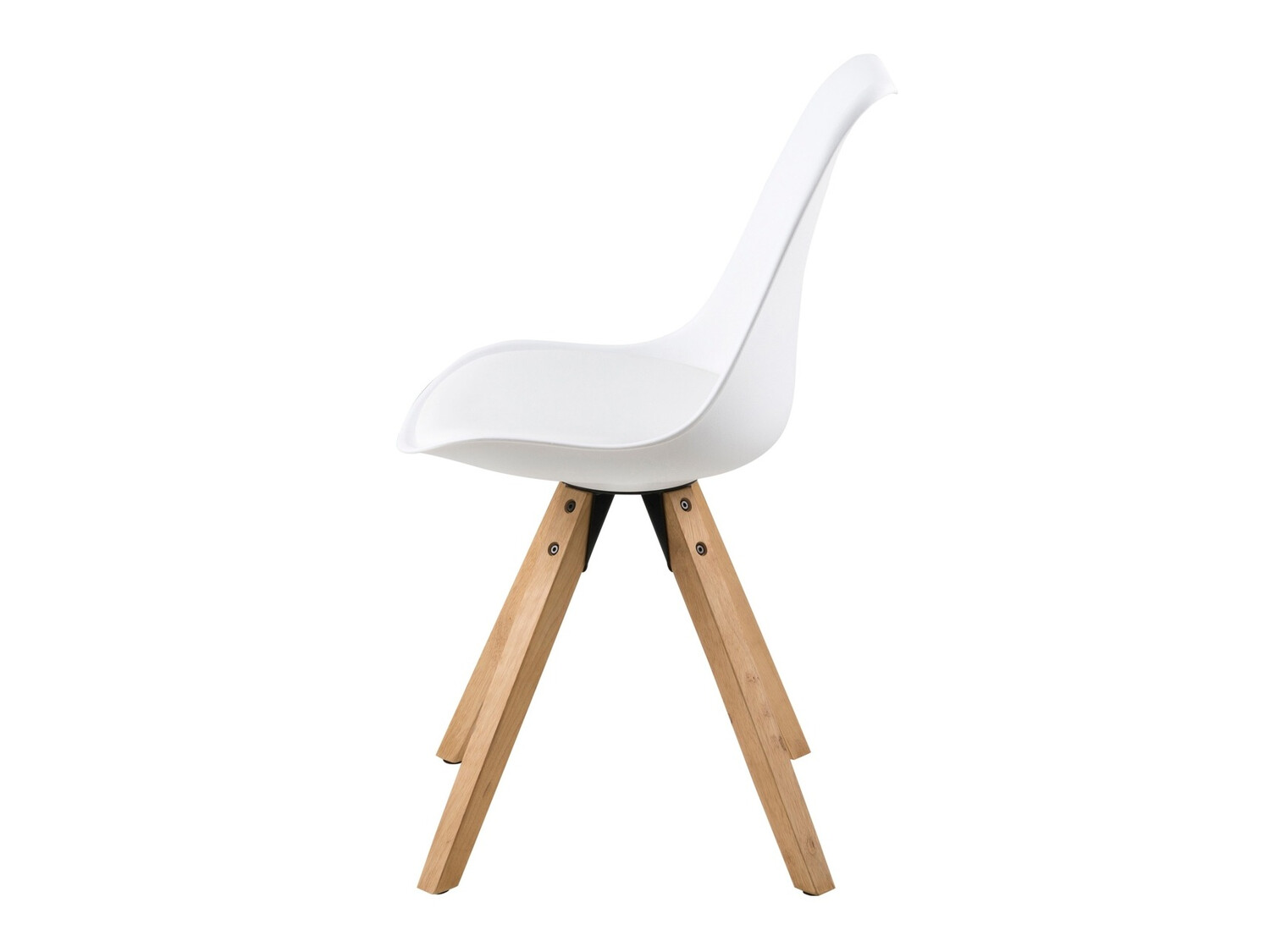 Стул Norsica 133 (Белый + Светлое дерево)