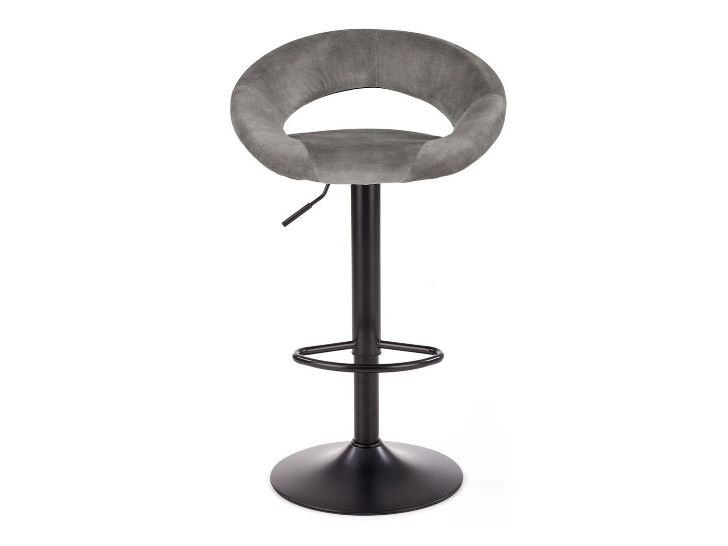 Zemais bāra krēsls Houston 994 (Pelēks)