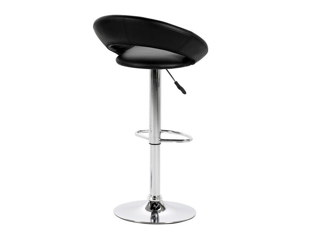 Zemais bāra krēsls Norsica 110 (Melns)