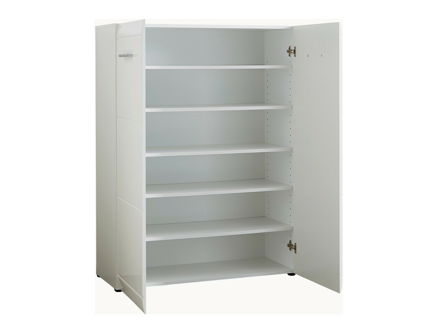 Apavu plaukts Livromu 102 (Glancēts balts)