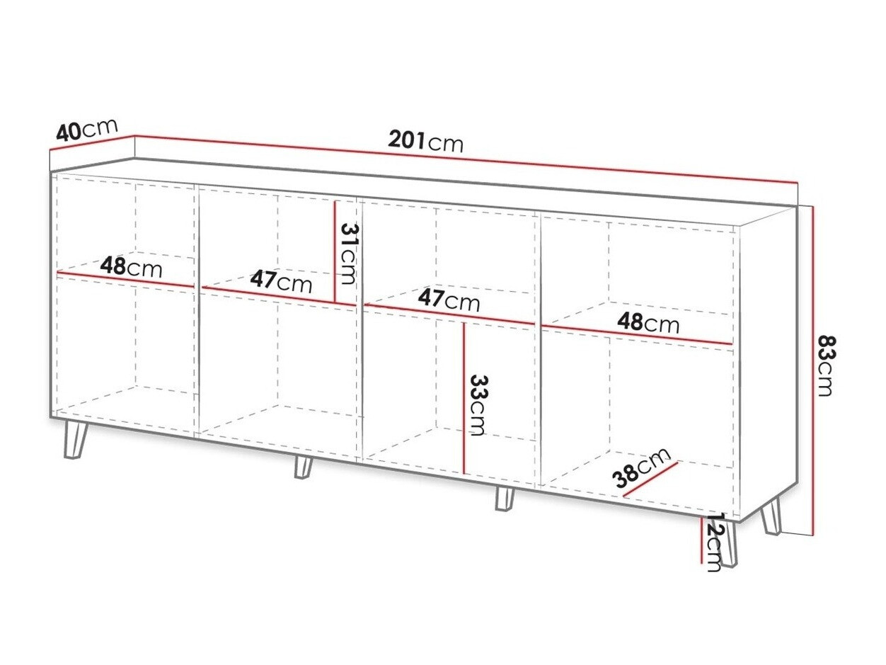 Шкафчик Levmari 101 (Чёрный)