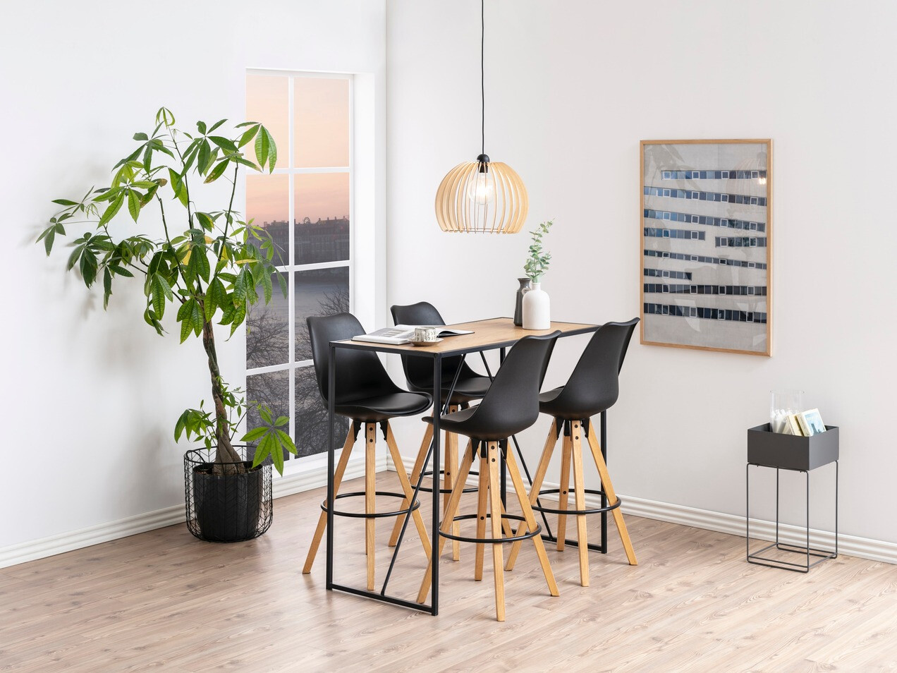 Bāra krēsls Norsica 158 (Melns)