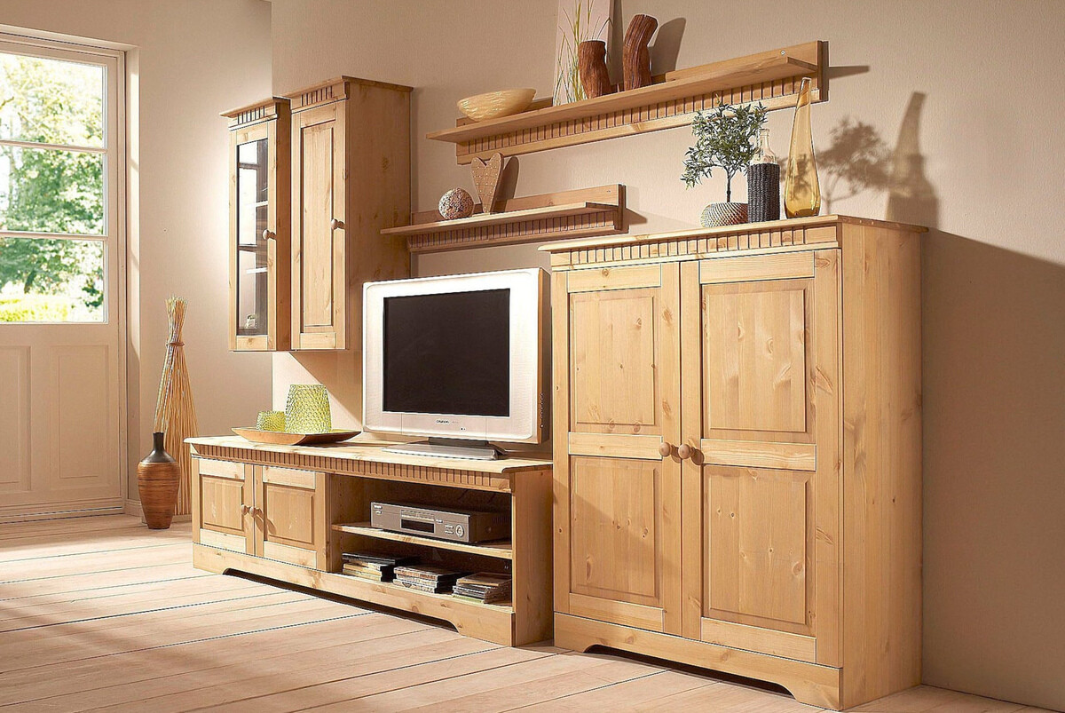 Настенная полка Elbelba 104 (Светло-коричневый)