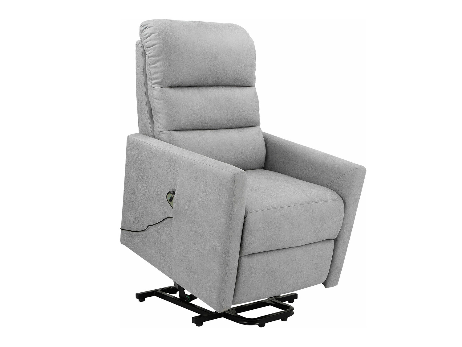 Atpūtas krēsls reglainer Denton 415 (Gaiši pelēks)