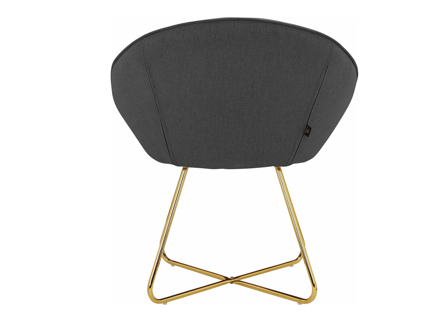 Кресло Denton 416 (Антрацит + Золотой)