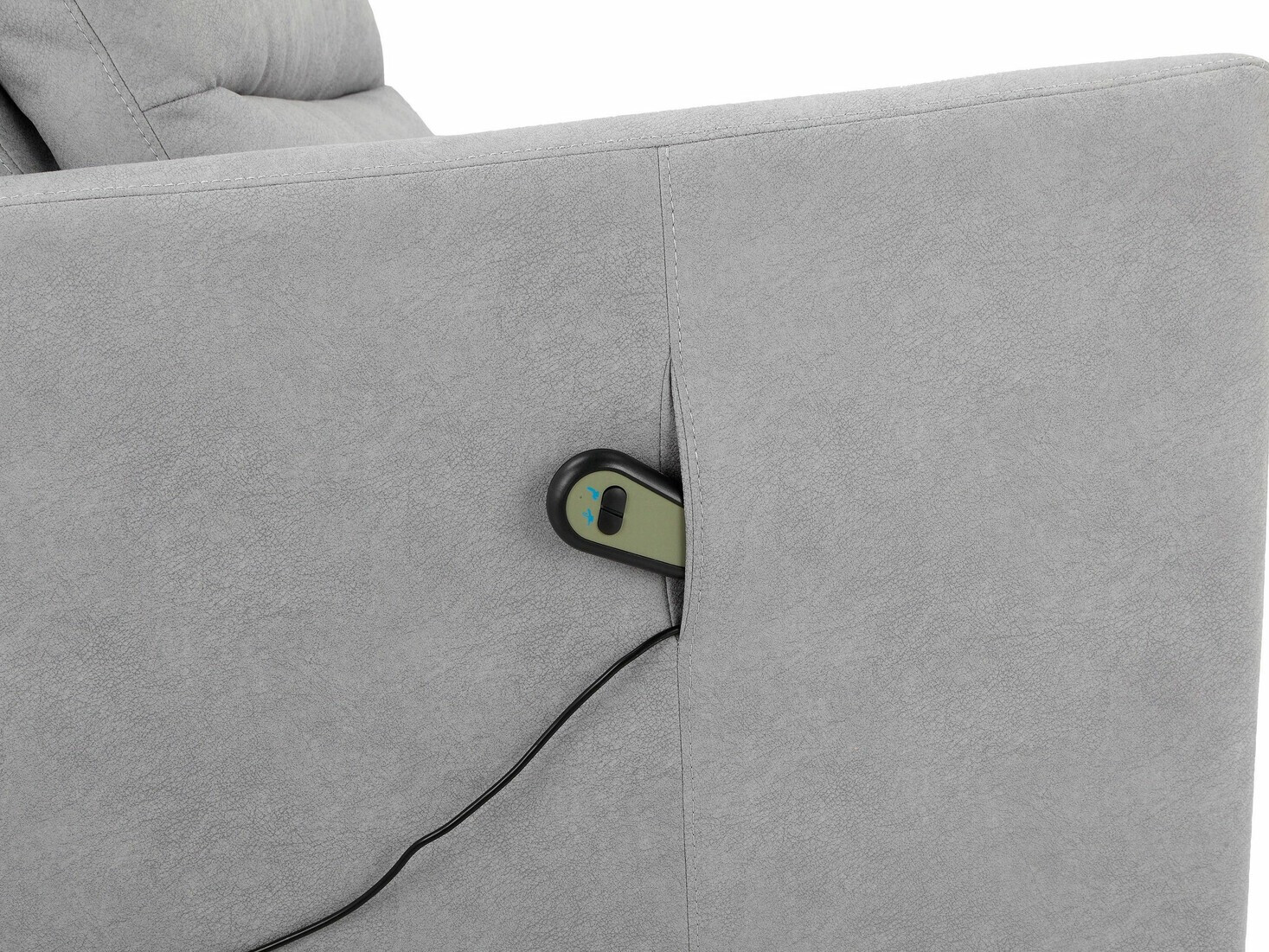 Krēsls reglainer Denton 415 (Gaiši pelēks)