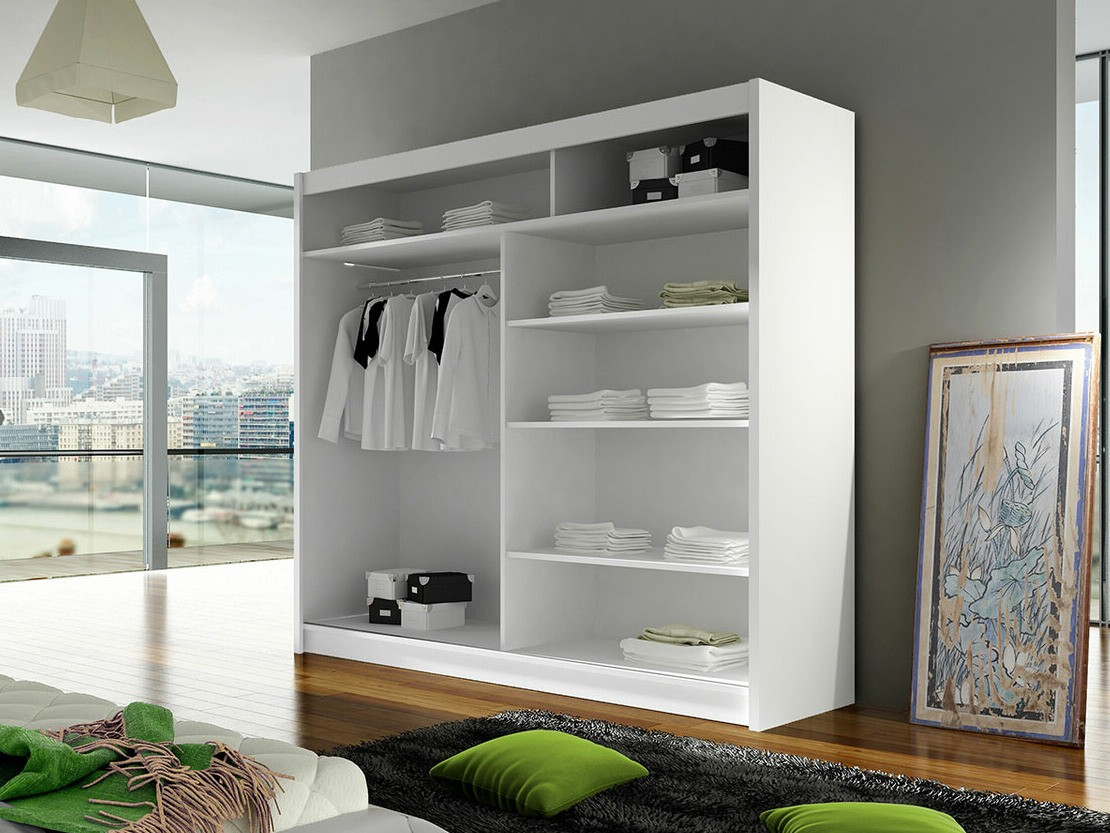 Шкаф Closico 138 (Белый + Artisan дуб)